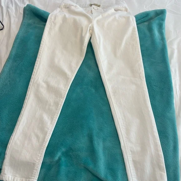 Democracy Women's Crisp White Skinny Jeans with elastic waste 😉best EVER 👖 - Picture 3 of 8